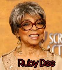 BlackHistoryMonth Today we celebrate the luminous Ruby Dee! . Ruby Dee  (born Ruby Ann Wallace, October 27, 1922