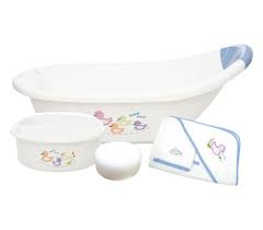 Total ratings 1, $39.58 new. The Neat Nursery Co Baby Bath Set White Blue Monmartt
