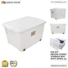 Boxes for storage come in varying shapes and sizes. Fsb 957 Felton Iconic Storage Box With Wheel L