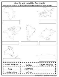 Continents And Major Oceans For 1st Grade Teaching Social Studies Elementary Social Studies Lesson Plans Continents