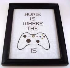 Free video game cross stitch patterns. Free Gamer S Cross Stitch Pattern Geeky Cross Stitch Cross Stitch Embroidery Cross Stitch Patterns