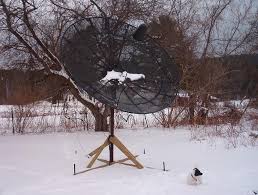 Do make sure the mount, mast, and satellite dish antenna are properly electrically grounded. Big C Band Satellite Dish Mounting Base With No Concrete Ben Barrowes