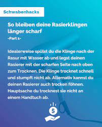 schwabenhack geizkragen rasierklingen tipps