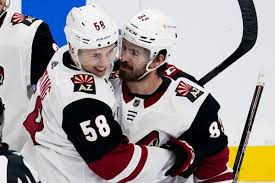 Get all the latest stats, news, videos and more on conor garland Bunting Garland Kuemper Represent Arizona Coyotes At The 2021 Worlds Five For Howling