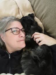 We went out today and took some fun pictures at the park! It was suppose to  rain today so it was pretty cloudy. Her name is Sofia and she's 8 pounds.. I