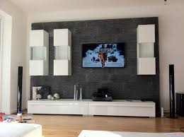 Moderne Fernsehwand Fur Einen Noch Angenehmen Filmabend Modern Tv Wall Home Lighted Bathroom Mirror