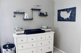 Available in 2 finishes shown in rustic grey. Modern Navy And Grey Rustic Nursery Project Nursery