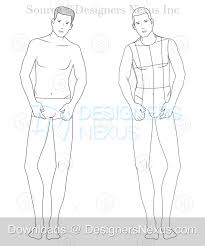 Male Croquis Free Mens Fashion Figure Templates 043 male model action poses.