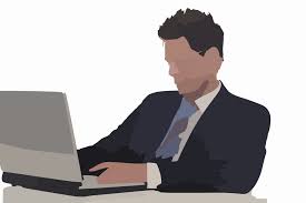 Download computer network stock vectors. Man On Computer Svg Vector Man On Computer Clip Art Svg Clipart