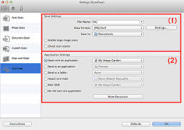 This is a necessary dictionary file to enable the character recognition. Canon Knowledge Base Ij Scan Utility Scangear Settings Mac