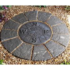 Deco Pak Twilight Compass Rotunda Circle 1 2m Patio Paving Kit Internet Gardener Circle Patio Patio Kits Paving Stone Patio
