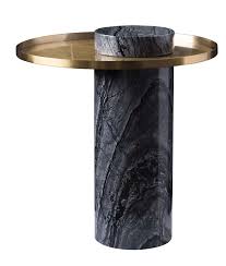 Pillar Side Table Black Marble Side Tables Marble Side Tables Furniture Side Tables