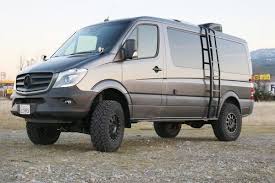 Stage 6 Van Compass Striker 4x4 Sprinter 2 Lift Kit With Adjustable Rear Shocks And Front Sumo Springs 2007 Current 2500 4wd Single Rear Wheel Sprinter Van Van Sprinter
