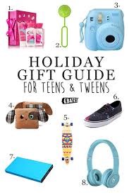Holiday Gift Guide For Teens Tweens Tween Gifts Holiday Gift Guide Gifts For Teens