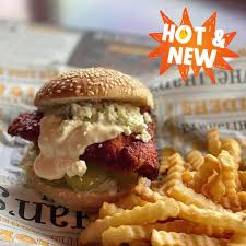 Introducing Our New Buffalo Bomb Chicken P J Whelihan S Pub Restaurant Celery stalks, hot sauce, chicken dogs, whole wheat hot dog buns and 6 more. introducing our new buffalo bomb chicken p j whelihan s pub restaurant