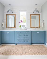 Maybe you would like to learn more about one of these? White And Blue Lake House Master Bathroom The Lilypad Cottage In 2020 Lake House Bathroom White Master Bathroom House Bathroom