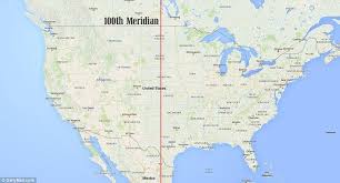 Meridian, reﬂective of lower land productivity. 100th Meridian West Alchetron The Free Social Encyclopedia