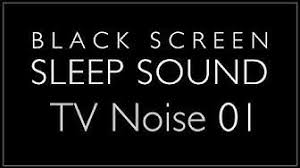 Sleep Sound For Relaxation 3 Hours Tv Noise 01 Dark Screen White Noise Sound Sleep Ocean Wave Sounds Deep Relaxation