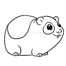 The coolest free art games for everybody! Guinea Pig Animal Character Coloring Page Cartoon Illustration Stock Illustration Illustration Of Coloring Graphics 142624508