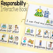 Responsibility For Preschoolers Interactive Book Game