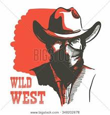 Wild West Cowboy Vector & Photo (Free Trial) | Bigstock