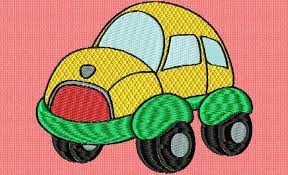 petite voiture lagrangeauxloups motifs de broderie gratuits petites voitures coloriage super ailes