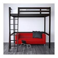 Stora Hojsengestel Hvid Bejdse 140x200 Cm Ikea Loft Bed Frame Ikea Loft Bed Ikea Loft