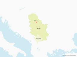 No trail of breadcrumbs needed! Vector Map Of Serbia Kosovo Free Vector Maps