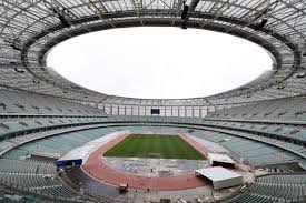 Capacity, coordinates, address and official site of the ﻿ the baku olympic stadium (azerbaijan: Fotos Baku Olympic Stadium Stadionwelt