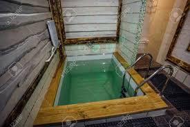 Small Swimming Pool In The Bathroom Sauna Or Sanatorium Stock Photo Picture And Royalty Free Image Image 92405393