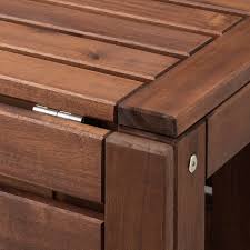 Proloisirs, meubles de jardin disponibles en ligne et dans tout un réseau de magasins en france, vous propose toute une sélection de mange debout, tables hautes de jardin pour profiter de moments agréables en extérieur. Applaro Table De Jardin Pliante Teinte Brun 34 83 131x70 Cm Ikea Ikea