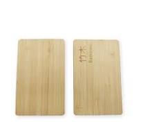 Customized Design Eco Friendly Bamboo Wooden Smart Card