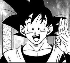 Goku manga happy
