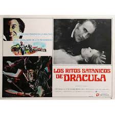 THE SATANIC RITES OF DRACULA Lobby Card N1