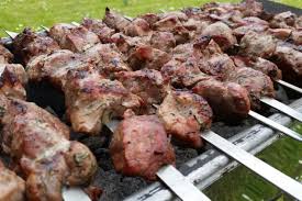 Schaschlik In Mayo Dill Marinade Schweineschaschlik Mit Dill Rezepte Schaschlik Rezept Lebensmittel Essen