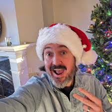 Clark Griswold's Jingle Bell Santa Hat Plush Red Santa Hat With Silver  Bells Down the Side