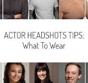 What to wear for actor headshots - Anastasia Jobson