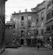 Roma Sparita Via Di Monte Tarpeo Roma Foto Storiche Fotografia Storica