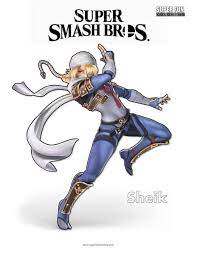 38+ smash brothers coloring pages for printing and coloring. Sheik Super Smash Bros Coloring Page Super Smash Bros Smash Bros Super Smash Bros Coloring Pages