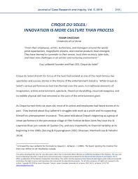 Pdf Jcri Proof Cirque Du Soleil 2020