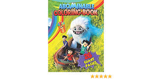 The movie abominable tells the story of a little girl named yi helping a young yeti everest go home. Abominable Coloring Book Great Gift For Any Fan Of Abominable With Giant Pages And High Exlusive Illustrations M June 9798657123548 Amazon Com Books