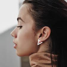 Triangle Earrings