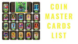 There are more than 33 categories, and each has 09 cards in them, you need to find those 09 cards and your card set will be complete. Coin Master Card List Rare Cards List Set List Seachable