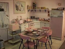 1950s Pink Kitchen In 1975 We Moved Back To San Leandro To A House That Had Pink Walls In The Kitchen Retro Kitchen Retro Home Retro Home Decor