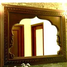 Measure the mirror on the wall to determine the length and width of frame (image 1). Wooden Mirror Frame Heritage Arts And Architecture Kochi Kerala India