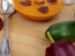 Veloute Courgette Poivron Chorizo Recette Par Kelou