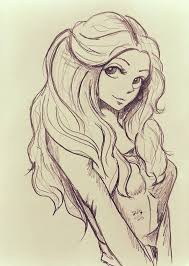 Sketch Girl Art Drawings Sketches Creative Drawing Sketches Art Sketches