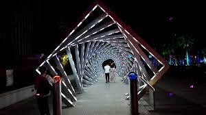 Outdoor Light Show Interact Led Light Tunnel Light Tunnel Outdoor Lighting Led Lights
