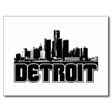 Detroit Skyline Detroit Skyline Detroit Art Detroit Tattoo