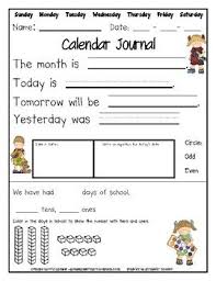 These Printables Are A Great Addition To Your Morning Calendar Routine Most Of The Time Teachers Are Doing Calendar Journal Spelling Practice Teacher Freebies